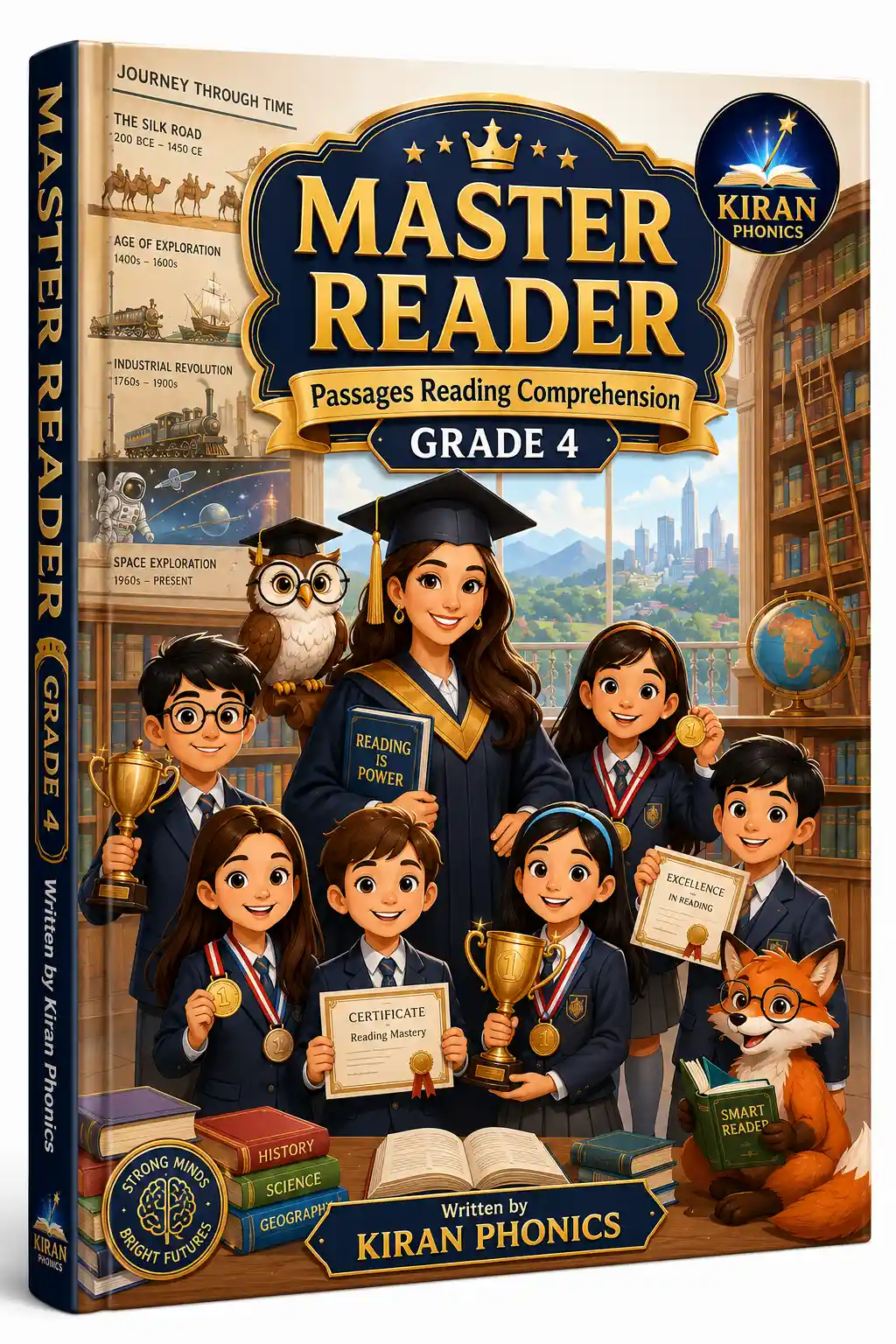 Master Reader Passages Reading Comprehension (Grade 4)